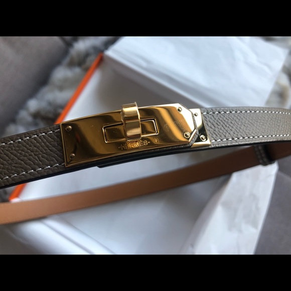 Hermès Kelly Belt Étoupe - Picture 7 of 9